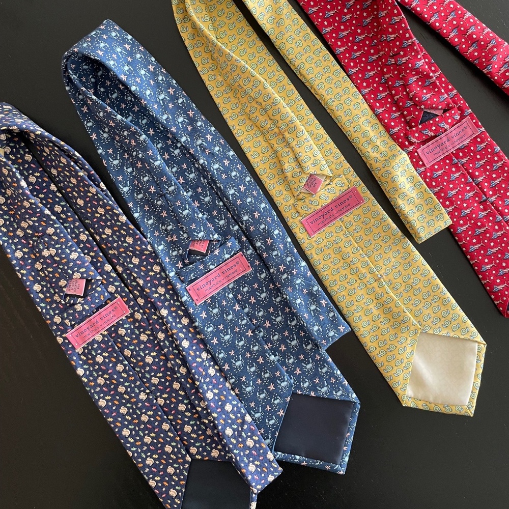 Vineyard Vines Ties (Pack of four)